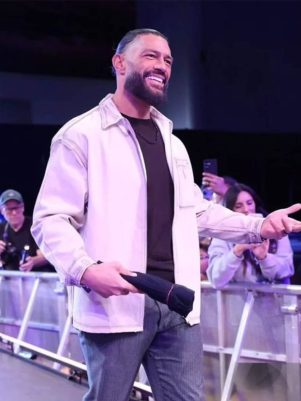 Roman Reigns Street Fighter Jacket