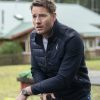Justin Hartley Tracker Black Puffer Jacket