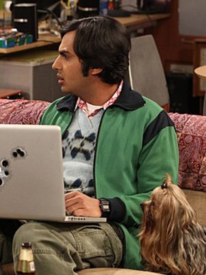Raj The Big Bang Green Jacket