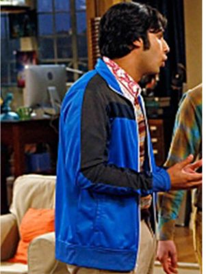 Kunal Nayyar The Big Bang Theory Blue Jacket