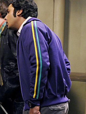 Big Bang Theory Kunal Nayya Purple Jacket