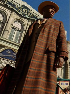 Lamorne Morris Spider-Noir 2026 Plaid Coat