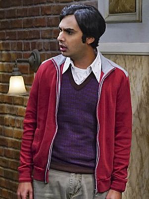 Kunal Nayyar the big bang theory jacket