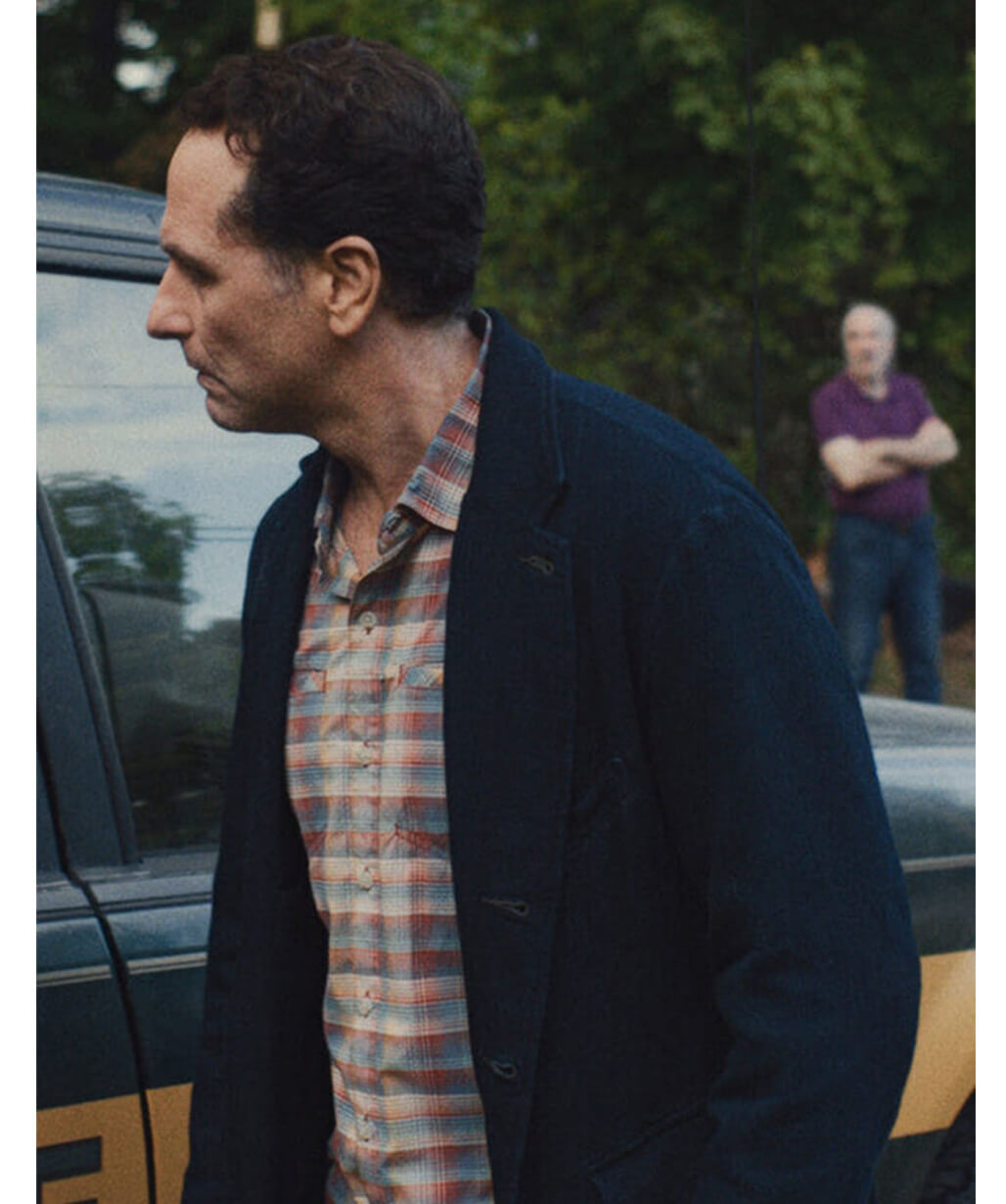 Matthew Rhys Widow's Bay Blue Blazer