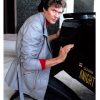 David Hasselhoff Knight Rider Grey Leather Jacket